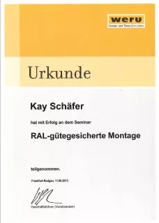 Kay Schäfer - Montagefachseminar